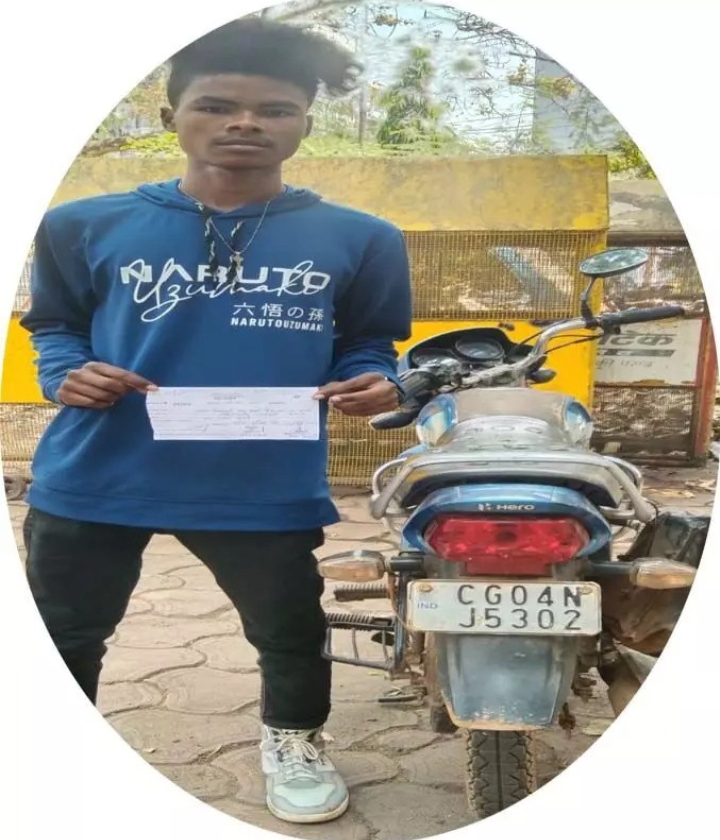 नवा रायपुर में स्टंट,  बाइकर्स पर 6 हजार की चलानी कार्रवाई